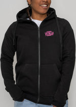Load image into Gallery viewer, BLACK X MAUVE OCTAPUS ZIP
