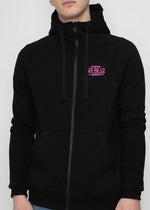 Load image into Gallery viewer, BLACK X MAUVE OCTAPUS ZIP
