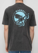Load image into Gallery viewer, WASHED X OCTAPUS T-SHIRT
