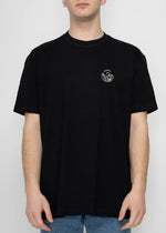 Load image into Gallery viewer, BLACK X EMBROIDERED REBELS T-SHIRT
